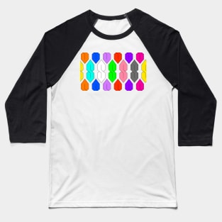 Cool S Pattern Baseball T-Shirt